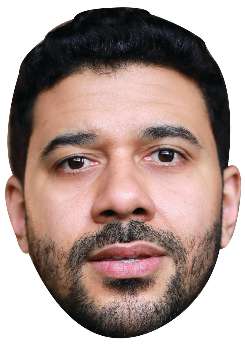 Robert Gilbert Celebrity Face Mask Fancy Dress Cardboard Costume Mask