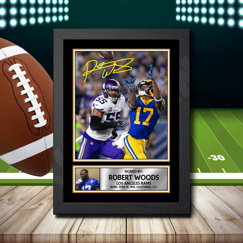 Robert Woods – Printed Signature NFL Star Print – Robert Woods