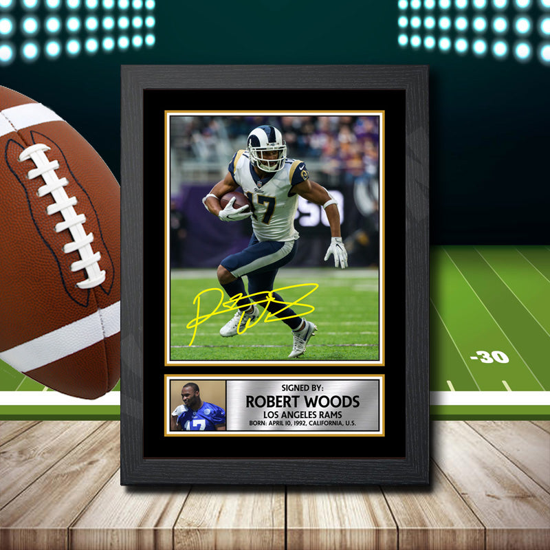 Robert Woods 2 – Printed Signature NFL Star Print – Robert Woods 2