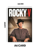 Rocky Movie Poster Set of 6 – Rocky, Rocky II, Rocky III, Rocky IV, Rocky V & Rocky Balboa Inspired Film Wall Art Prints – Boxing Movie Decor