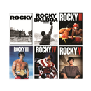 Rocky Movie Poster Set of 6 – Rocky, Rocky II, Rocky III, Rocky IV, Rocky V & Rocky Balboa Inspired Film Wall Art Prints – Boxing Movie Decor