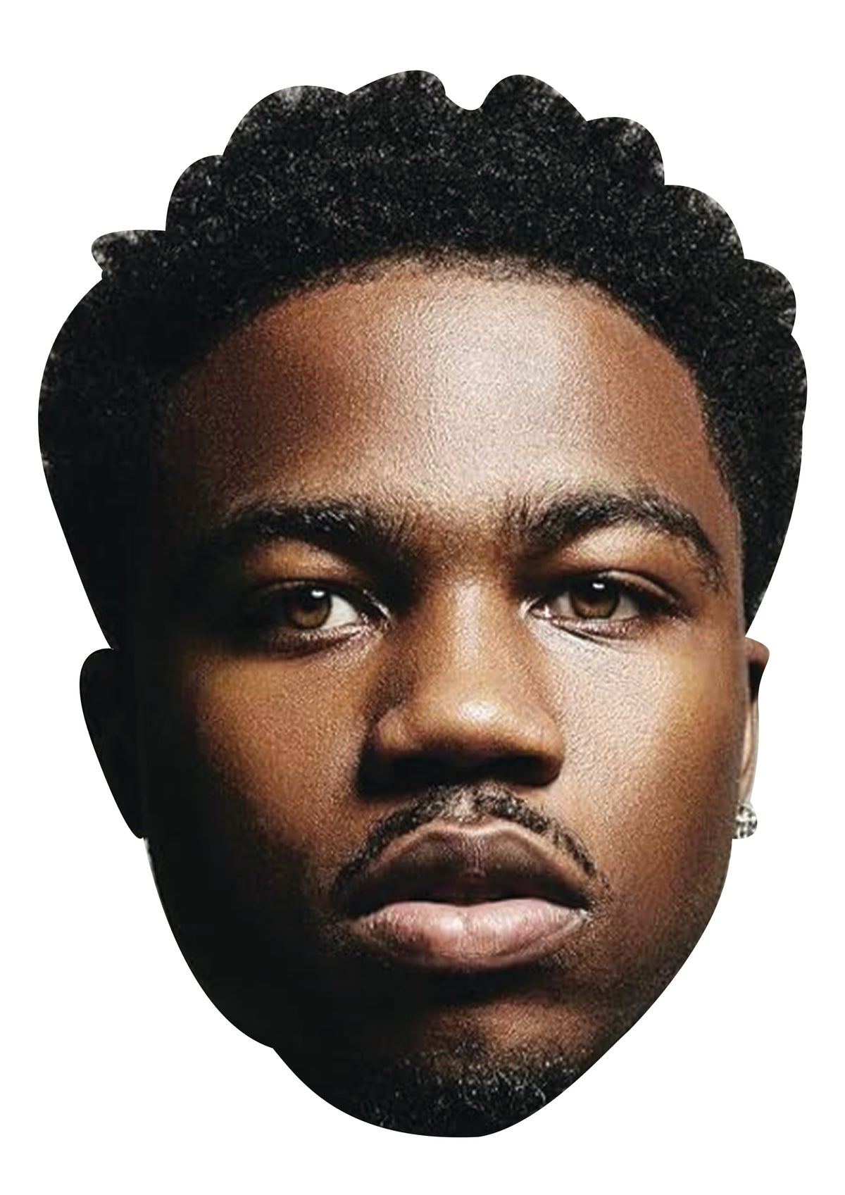 Roddy Ricch Face Mask – Fancy Dress Cardboard Costume Mask – Roddy Ricch Face Mask