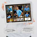 Rodri Top Top Footballer Autographed Print Landscape