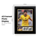 Rodrigo Gomes Signed Autograph Poster Print – Wolverhampton Wanderers F.C. – Portugal Football Memorabilia – Gift for Fans & Collectors