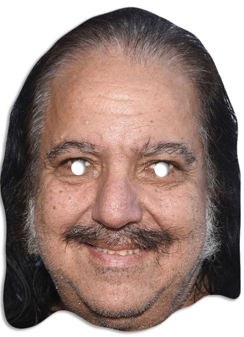 Ron Jeremy Celebrity Face Mask Fancy Dress Cardboard Costume Mask