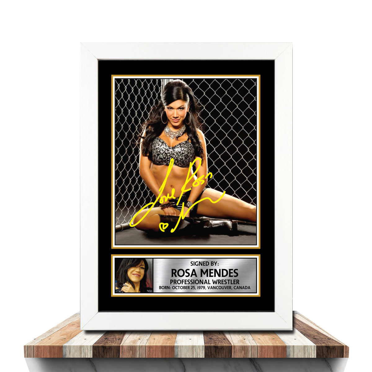 Rosa Mendes M1061 Wrestling Printed Signature Poster Print Gift