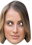 Rosie Fortescue Face Mask Fancy Dress Cardboard Costume Mask