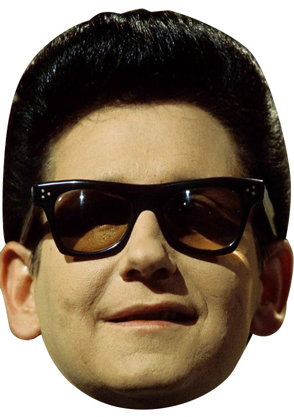 Roy Orbison Celebrity Face Mask Fancy Dress Cardboard Costume Mask