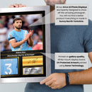 Rúben Dias Printed Signed Poster – Manchester City FC & Portugal Defender Tribute Wall Art with Jersey & Bio Plaque – Premier League Football Memorabilia for Fans & Collectors