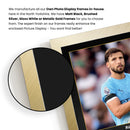 Rúben Dias Printed Signed Poster – Manchester City FC & Portugal Defender Tribute Wall Art with Jersey & Bio Plaque – Premier League Football Memorabilia for Fans & Collectors
