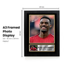 Ryan Gravenberch Signed Autographed Portrait Poster Print – Liverpool FC & Netherlands Football Memorabilia Wall Art for Fans & Collectors