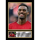 Ryan Gravenberch Signed Autographed Portrait Poster Print – Liverpool FC & Netherlands Football Memorabilia Wall Art for Fans & Collectors