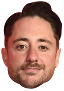Ryan Sampson - Brassic Celebrity Face Mask Fancy Dress Cardboard Costume Mask