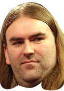 Ryan Searle - Darts Face Mask Fancy Dress Cardboard Costume Mask