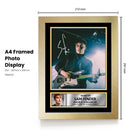 Sam Fender Printed Signed Poster Print – Live Guitar Performance Portrait Wall Art – Indie Rock Music Memorabilia Décor