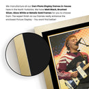 Sam Fender Printed Signed Poster Print – Live Concert Guitar Portrait Wall Art – Indie Rock Music Memorabilia Décor for Fans