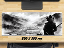Extra Large Gaming Mouse Mat (800mm x 300mm) - Samurai Field Of Corn