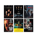 Martin Scorsese Movies and Film Poster Print Packs - 6 POSTERS (A6, A5, A4, A3)
