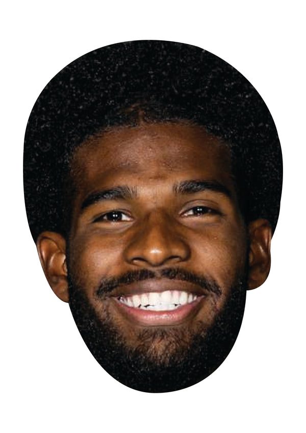 Shedeur Saunders – Realistic Cardboard Celebrity Mask for Stag Do, Hen Do, Fancy Dress & Costume Parties – Fun Party Disguise