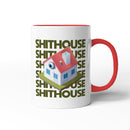 Rude Swear Word Printed Mug Design - SH*THOUSE (3 Colours)