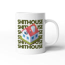 Rude Swear Word Printed Mug Design - SH*THOUSE (3 Colours)