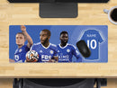 Personalised Leicester Extra Large Mouse Mat (800mm x 300mm) - SKIPP, PEREIRA, NDIDI