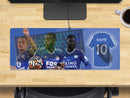 Personalised Leicester Extra Large Mouse Mat (800mm x 300mm) - SKIPP, PEREIRA, NDIDI