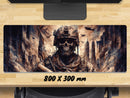 Extra Large Gaming Mouse Mat (800mm x 300mm) - Skull Soldier