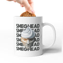 Rude Swear Word Printed Mug Design - SM*GHEAD (3 Colours)