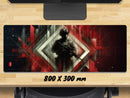 Extra Large Gaming Mouse Mat (800mm x 300mm) - Soldier 3