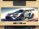 Extra Large Gaming Mouse Mat (800mm x 300mm) - Speed Racer 2