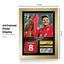 Steven Gerrard Liverpool Signed Poster Print – Liverpool FC Football Wall Art – Printed Autograph Soccer Memorabilia – Steven Gerrard Fan Gift Decor