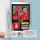 Steven Gerrard Liverpool Signed Poster Print – Liverpool FC Football Wall Art – Printed Autograph Soccer Memorabilia – Steven Gerrard Fan Gift Decor