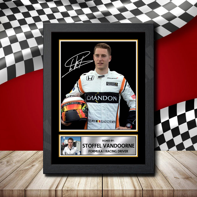 Stoffel Vandoorne Motorsport Signature Printed Signature Motorsport Star Poster Print Framed Wall Art Gift – Stoffel Vandoorne Motorsport Signature Printed Signature Motorsport Star Poster