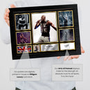 Rappers STORMZY Framed Autographed Print - Limited Edition Autograph Fan Gift – Collectible Memorabilia Merchandise