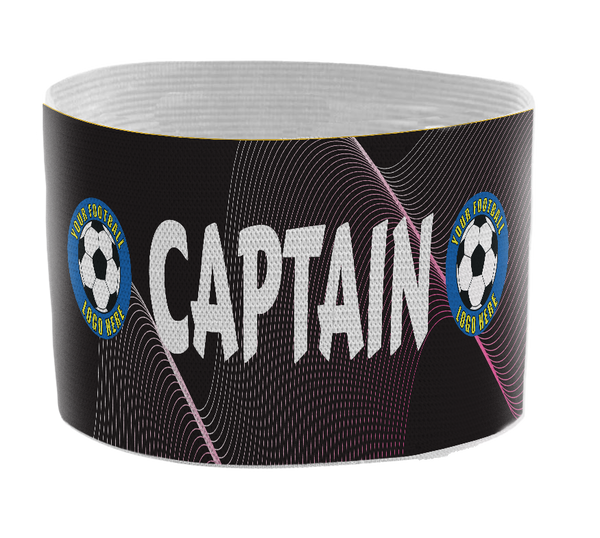 Custom Captain's Armband - Design 10 Black