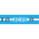 Custom Captain's Armband - Design 1 (Blue)