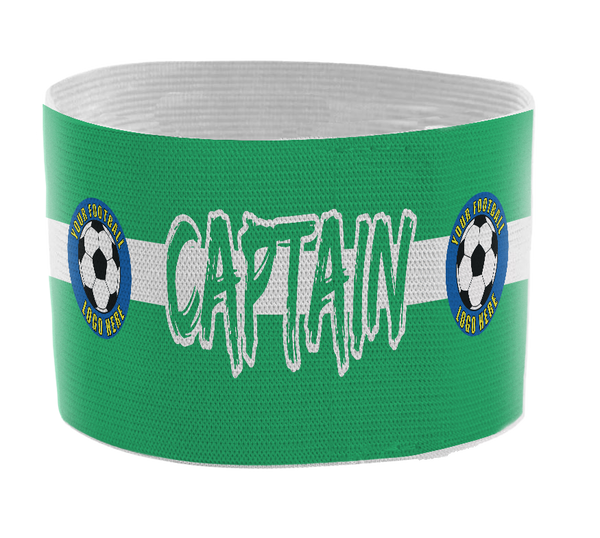 Custom Captain's Armband - Design 1 Green