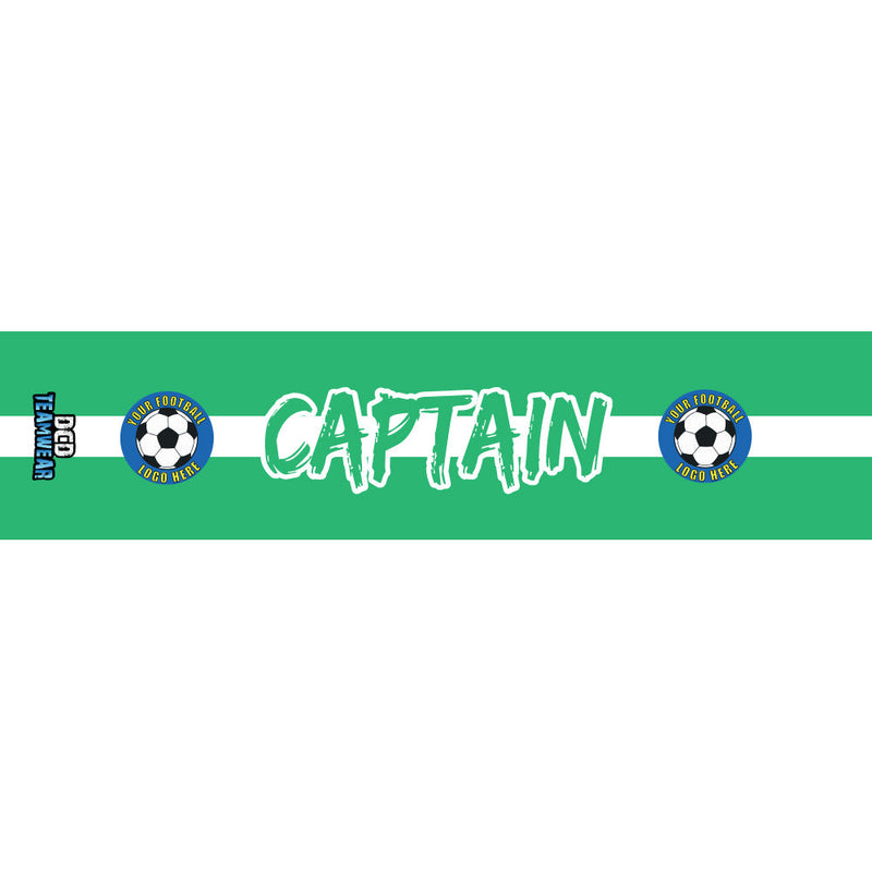 Custom Captain's Armband - Design 1 (Green)