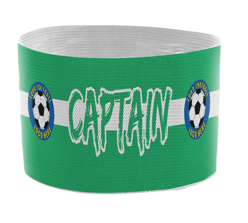 Custom Captain's Armband - Design 1 (Green)