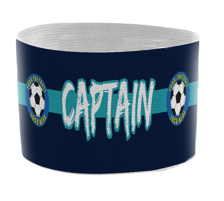 Custom Captain's Armband - Design 1 (Seagreen Blue) – Custom Captain's Armband - Design 1 Seagreen Blue
