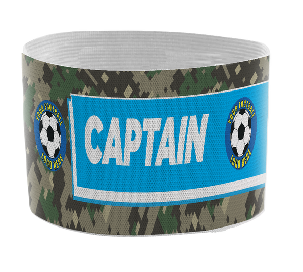 Custom Captain's Armband - Design 2 Blue