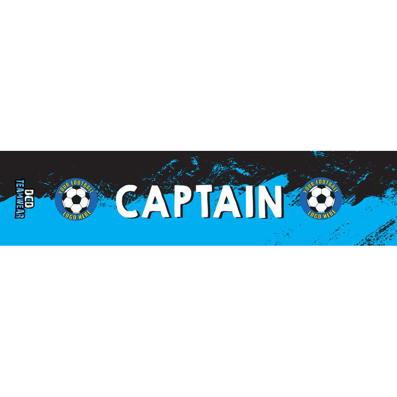 Custom Captain's Armband - Design 3 (Blue)