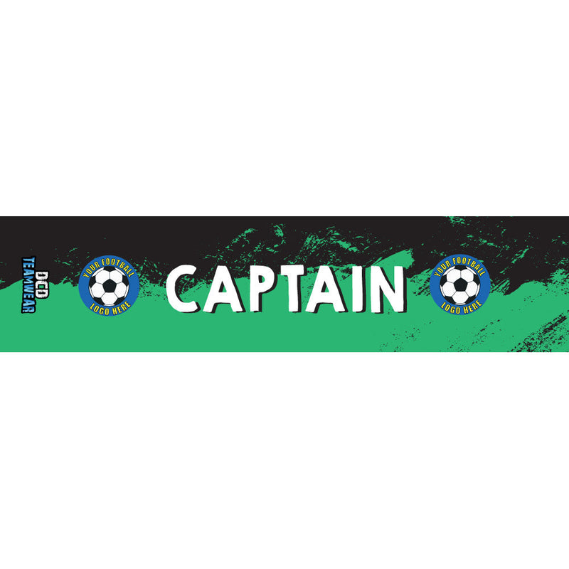 Custom Captain's Armband - Design 3 (Green)