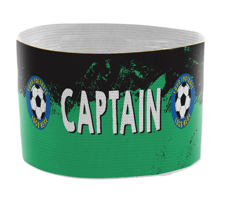 Custom Captain's Armband - Design 3 (Green)