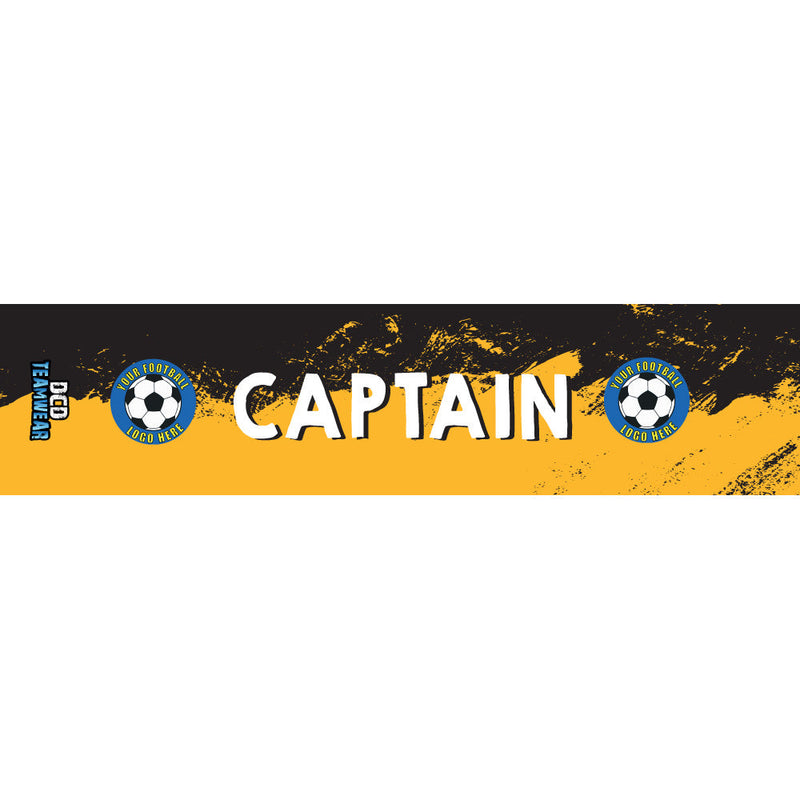 Custom Captain's Armband - Design 3 (Yellow)