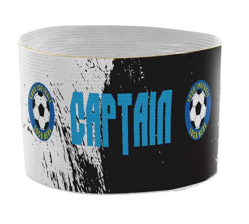 Custom Captain's Armband - Design 4 (Black)