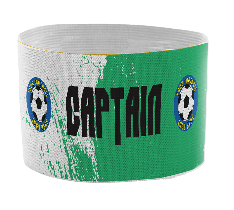 Custom Captain's Armband - Design 4 (Green)