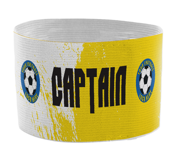 Custom Captain's Armband - Design 4 Yellow