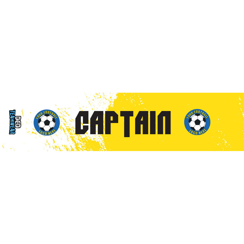 Custom Captain's Armband - Design 4 (Yellow)